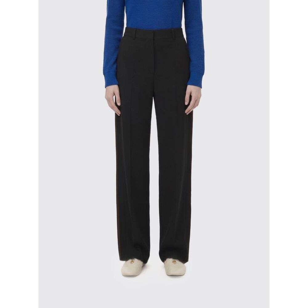 Loewe Women Loewe High-Waisted Sartorial Straight-Leg Trousers In Wool Blend